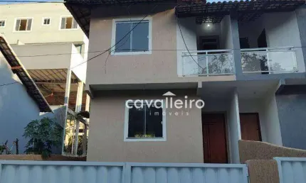Casa com 2 dormitórios à venda, 76 m² por r$ 320.000,00 - caju - maricá/rj