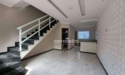Casa com 2 dormitórios à venda, 60 m² por R$ 320.000,00 - Caju - Maricá/RJ