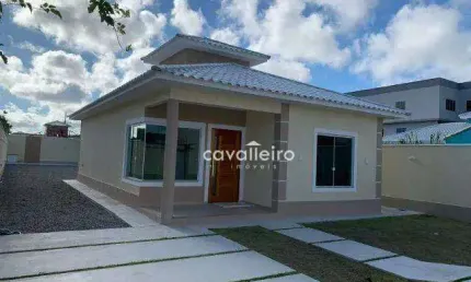 R$610.000 - Casa com 3 Quartos,  100 m²- Jardim Atlântico Leste (Itaipuaçu) - Maricá/RJ