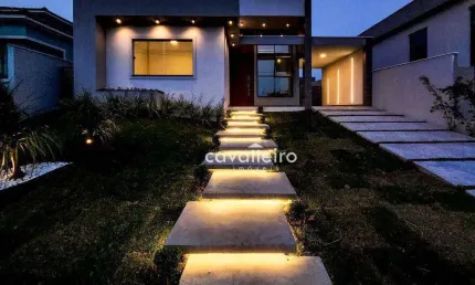 OPORTUNIDADE! CASA DE LUXO NO ALPHAVILLE MARICÁ | 3 QRTS, PISCINA E ÁREA GOURMET IMPERDÍVEL!