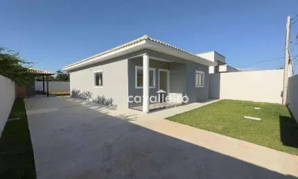 Casa com 3 quartos, sendo 1 suíte, com 100 m², à venda por R$ 590.000 - Itaipuaçu - Maricá/RJ
