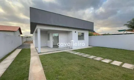 Casa com 3 dormitórios à venda, 98 m²  jardim atlântico central (itaipuaçu) - maricá/rj