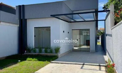 Casa com 2 dormitórios à venda, 97 m² - Jardim Atlântico Oeste (Itaipuaçu) - Maricá/RJ