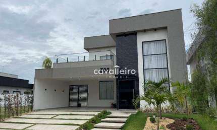 CASA MOBILIADA COM PISCINA, SAUNA, ÁREA GOURMET, HIDRO &amp; 4 QUARTOS NO ALPHAVILLE MARICÁ 1!