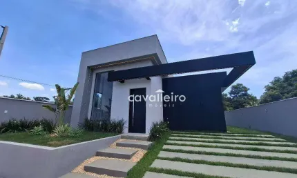Casa com 3 dormitórios à venda, 112 m² por R$ 650.000,00 - Ubatiba - Maricá/RJ