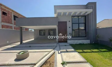 Casa com 3 dormitórios à venda, 145 m² por r$ 740.000,00 - jardim atlântico central (itaipuaçu) - maricá/rj