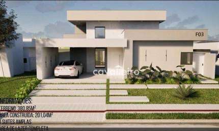 Casa condomínio Landscape com 3 dormitórios à venda, 201 m² por R$ 1.250.000 - Centro - Maricá/RJ