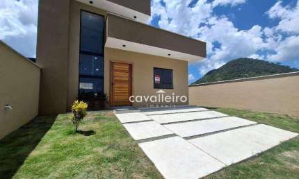 R$490.000 - Casa com 3 Quartos, Cond. Vitoria dos Anjos,  104 m² por R$ 490.000 - Caxito - Maricá/RJ
