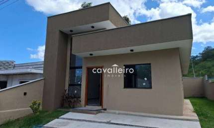 Casa com 3 dormitórios à venda, 114 m² por R$ 490.000,00 - Pindobas - Maricá/RJ
