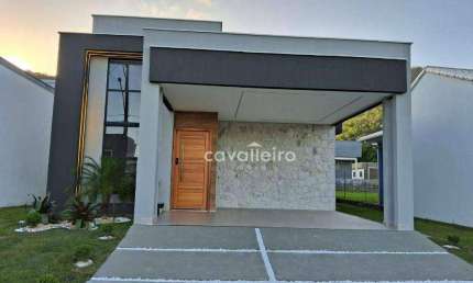 Casa no Condomínio Vivere, 3 quartos com 1 suíte e closet, com 120 m², à venda por R$ 620.000 , Maricá - RJ