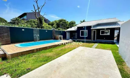 Casa com 3 dormitórios à venda, 130 m²  Jardim Atlântico Oeste (Itaipuaçu) - Maricá/RJ
