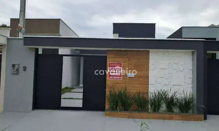 Linda casa com 2 dormitórios à venda, 83 m² por r$ 500.000 - inoã - maricá/rj