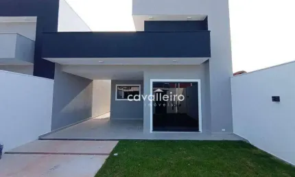 Casa com 3 dormitórios à venda, 138 m² - Jardim Atlântico Oeste (Itaipuaçu) - Maricá/RJ