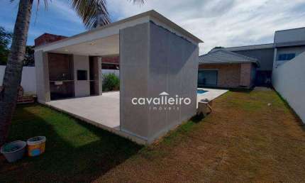 Casa com 6 Quartos, Piscina e Churrasqueira -  200 m² - Jardim Atlântico Leste (Itaipuaçu) - Maricá/RJ
