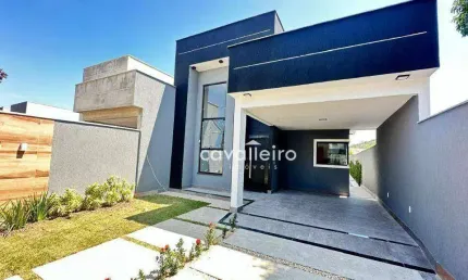 Casa com 3 dormitórios à venda, 176 m² Jardim Atlântico Oeste (Itaipuaçu) - Maricá/RJ
