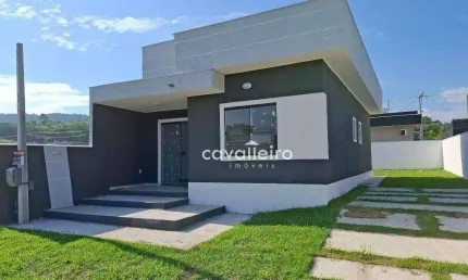 Casa com 2 dormitórios à venda, 66 m² por R$ 390.000,00 - Pindobas - Maricá/RJ