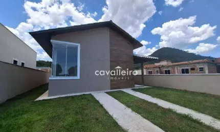 Casa com 02 quartos, sendo 01 suíte em condomínio proximo ao Centro de Maricá