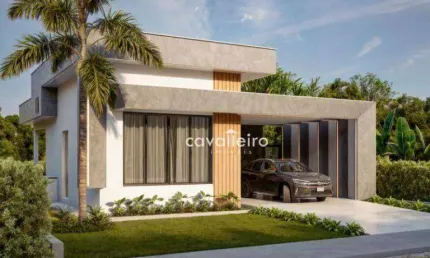Casa no Condomínio Vivere, com 3 quartos, sendo 1 suíte, com 121 m², à venda por R$ 650.000 - São José do Imbassaí - Maricá/RJ