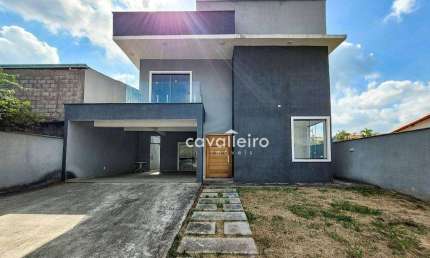 Casa com 3 quartos, sendo uma suite com closet à venda, 172 m² por R$ 750.000 - Chácaras de Inoã (Inoã) - Maricá/RJ