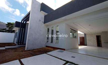 Casa com 3 dormitórios à venda, 112 m² por R$ 720.000,00 - São Bento da Lagoa - Maricá/RJ