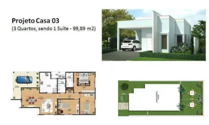 Casa em condomínio fechado com 3 quartos à venda na Estrada Henfil, 230, Pindobas, Maricá