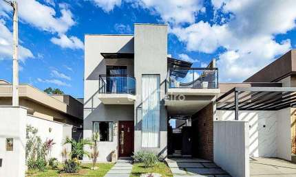 Casa condomínio Royal Garden, 2 suítes, área gourmet e piscina, 130 m² por R$ 587.000 - Pindobas - Maricá/RJ
