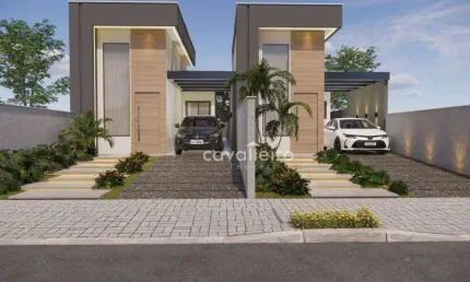 Casa com 2 dormitórios à venda, 81 m² por r$ 385.000,00 - são josé de imbassai - maricá/rj