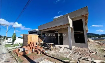 Casa em estilo contemporâneo no condomínio dom village - maricá
