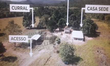 FAZENDA PARA PECUÁRIA COM 94 ALQUEIRES EM TERESINA DE GOIÁS - GO