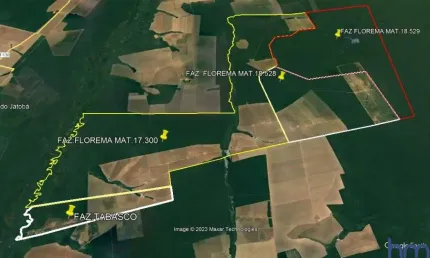 Fazenda com 4.600 hectares para agricultura em gaúcha do norte-mt