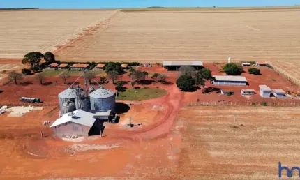 Excelente fazenda com 2.400 hectares para agricultura em são joão d'aliança