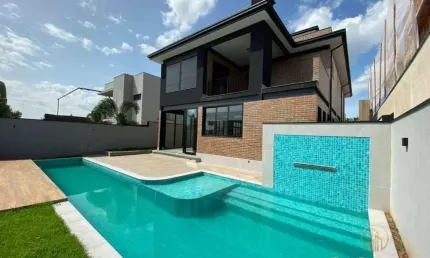 Sobrado com 4 dormitórios à venda, 418 m² por R$ 4.590.000,00 - Condomínio Bela Vista - Ribeirão Preto/SP