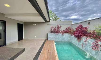 Casa térrea com 3 dormitórios à venda, 207 m² por R$ 1.590.000 - Condomínio Alto do Castelo - Ribeirão Preto/SP