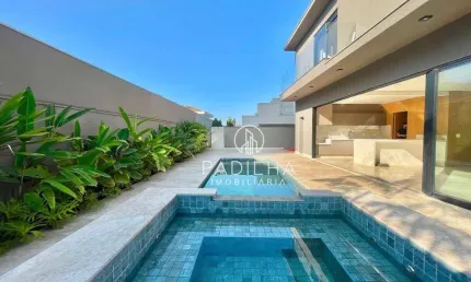 Sobrado com 5 dormitórios à venda, 407 m² por R$ 4.600.000,00 - Condomínio Buganvile - Ribeirão Preto/SP