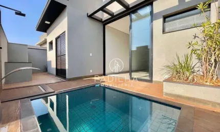 Casa térrea com 3 dormitórios à venda, 160 m² por R$ 990.000 - Vivendas da Mata - Portal Aroeira - Ribeirão Preto/SP