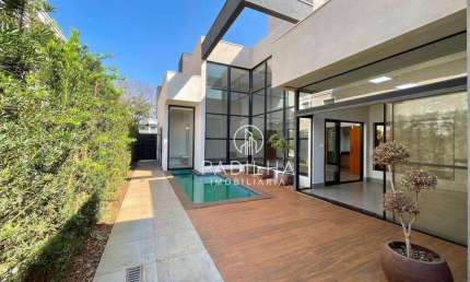 Casa térrea com 3 dormitórios - venda por R$ 2.800.000 ou aluguel por R$ 16.400/mês - Alphaville II - Ribeirão Preto/SP