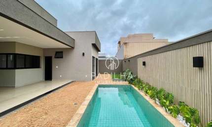 Casa térrea com 3 dormitórios à venda, 210 m² por R$ 1.850.000 - Condomínio Alto do Castelo - Ribeirão Preto/SP