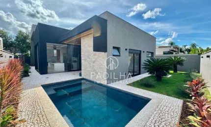 Casa térrea com 4 suítes à venda, 262 m² por r$ 2.800.000 - alphaville - ribeirão preto/sp