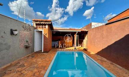 Casa térrea com 3 dormitórios à venda, 156 m² por R$ 480.000 - Jardim Antártica - Ribeirão Preto/SP