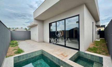 Casa térrea com 3 dormitórios, 204 m² - venda por R$ 1.790.000 ou aluguel por R$ 11.223/mês - Condomínio Alto do Castelo - Ribeirão Preto/SP