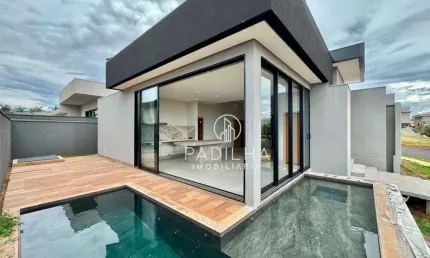 Casa térrea com 3 dormitórios, 229 m² - venda por R$ 1.995.000 ou aluguel por R$ 12.526/mês - Condomínio Alto do Castelo - Ribeirão Preto/SP