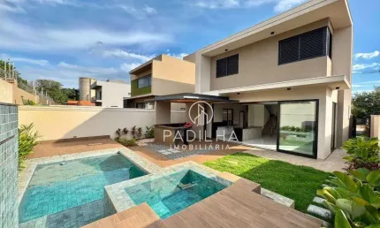 Sobrado com 3 dormitórios à venda, 269 m² por R$ 2.200.000,00 - Condomínio Alto do Castelo - Ribeirão Preto/SP