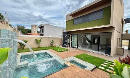 Sobrado com 3 dormitórios à venda, 283 m² por R$ 2.300.000,00 - Condomínio Alto do Castelo - Ribeirão Preto/SP