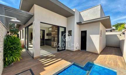 Casa térrea com 3 dormitórios à venda, 155 m² por R$ 1.350.000 - Condomínio Quinta da Primavera - Ribeirão Preto/SP