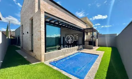 Casa térrea com 3 dormitórios à venda, 211 m² por R$ 1.860.000 - Condomínio Quinta dos Ventos - Ribeirão Preto/SP
