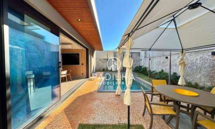 Casa térrea com 4 suítes à venda, 270 m² por R$ 3.000.000 - Alphaville III - Ribeirão Preto/SP