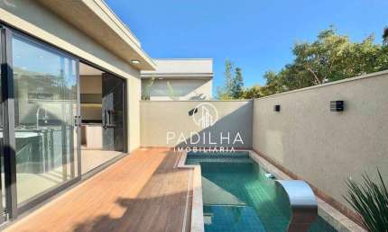 Casa térrea com 3 dormitórios à venda, 162 m² por R$ 1.275.000 - Condomínio San Marco - Ilha Modena - Ribeirão Preto/SP