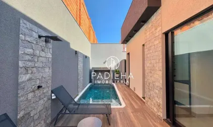 Casa térrea com 3 dormitórios à venda, 150 m² por R$ 1.290.000 - Condomínio San Marco - Ilha Gênova - Ribeirão Preto/SP