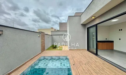 Casa térrea com 3 dormitórios à venda, 150 m² por R$ 1.250.000 - Residencial Quinta da Mata - Ribeirão Preto/SP