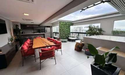 ACONCHEGANTE COBERTURA PENTHOUSE COM 164 METROS UTEIS!